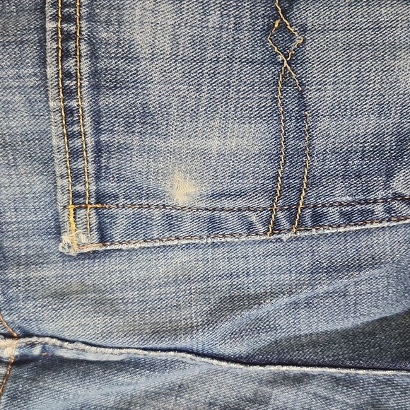 Lucky Brand Jeans Wide Leg Worn Size 30 - Picture 11 of 16